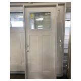 32in x 78in RH Fiberglass Exterior door.