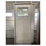 32in x 80in LH Fiberglass Exterior door.