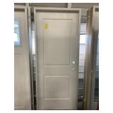 32in x 80in LH Fiberglass 2 panel ext door.