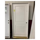 36in x 80in LH Fiberglass 2 panel ext door.