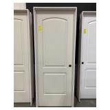 30" x 80" LH Hollow Core MDF Door 2 Panel Arch.