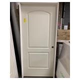 36" x 80" LH Hollow Core MDF Door 2 Panel Arch.