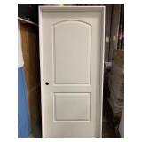 36" x 80" RH Hollow Core MDF Door 2 Panel Arch.