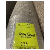 12x19.11 Roll of Plush Carpet x 239 sq ft