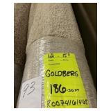 12x15.7 Roll of plush carpet x 186 sq ft