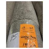 12x16.7 Roll of plush Carpet x 199 sq ft