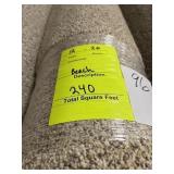 12x20 Plush Roll of Carpet x 240 sq ft