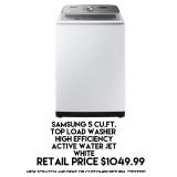 Samsung 5cu.ft Top Load Washer