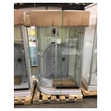 Freestanding RH Corner Shower Unit
