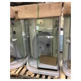 Freestanding RH Corner Shower Unit.