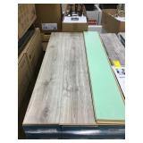 12MM Laminate floor w/pad x 663 sq ft