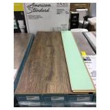 12MM Laminate floor w/pad x 663 sq ft