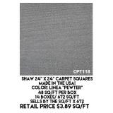 Shaw 24" x 24" Carpet Squares x 672 sq.ft