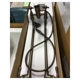 Carbon Bronze Floor Mount Bathtub Faucet