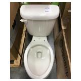 Gerber White Two Piece Elongated Bowl Toilet