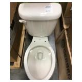 Gerber White Two Piece Elongated Bowl Toilet