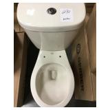 Gerber White Two Piece Round Bowl Toilet