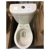 Gerber White Two Piece Round Bowl Toilet