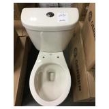 Gerber White Two Piece Round Bowl Toilet