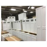 26pc Silvercreek Aspen White 30" Dream Kitchen