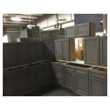 15pc Silvercreek Norris Grey 30" Kitchen
