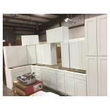 15pc Silvercreek Shaker White 36" Kitchen