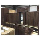 18pc Silvercreek Bristol Chocolate 36" Kitchen