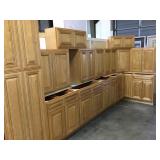 15pc Silvercreek Mocha Maple 30" Kitchen