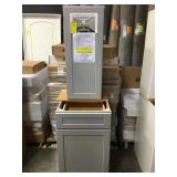 16 piece 36" Stone harbor Gray Kitchen Cabinets