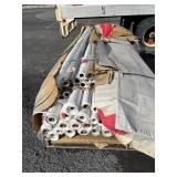 Misc length rolls of house wrap x 60