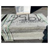 3ft x 5ft x 1/2 inch cement board x 50
