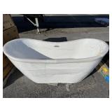 Acrylic White Bathtub