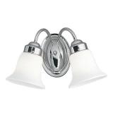 Two Light Bath Vanity Wall Fixture x 4