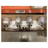 Kichler 45284AP Four Bulb Vanity Light Pewter