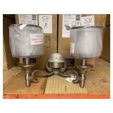 Kichler 45282AP 2 Bulb Vanity Light Pewter