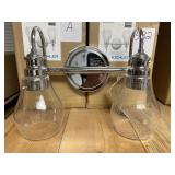 Kichler 45391CH 2 Bulb Chrome Vanity Light.