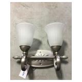 Kichler 5927NI Two Bulb Vanity Light Nickel x2