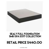 Sealy Full Foundation Box Spring