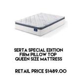 Serta Special Edition Queen Size Mattress