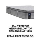 Sealy King Size Mattress