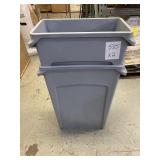 Rubbermaid Commercial Slim Jim Receptacle x 2