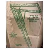 Atlas Folding Attic Wooden Stairway