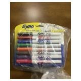 Ultra fine expo marker packs x4 bags.