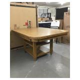 Dining Table w/ 4 Legs and Shelves. Display.