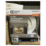 6in LED Adjustable Gimbal Recessed Trim x8.