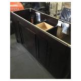 60" Expresso Vanity - Damaged