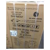 30 gallon electric hot water heater