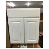 Advanta Alpine White Vanity Cabinet