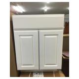Advanta Alpine White Vanity Cabinet