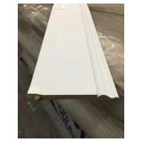 5 1/4in Primed MDF base board x1248 Linear Feet.
